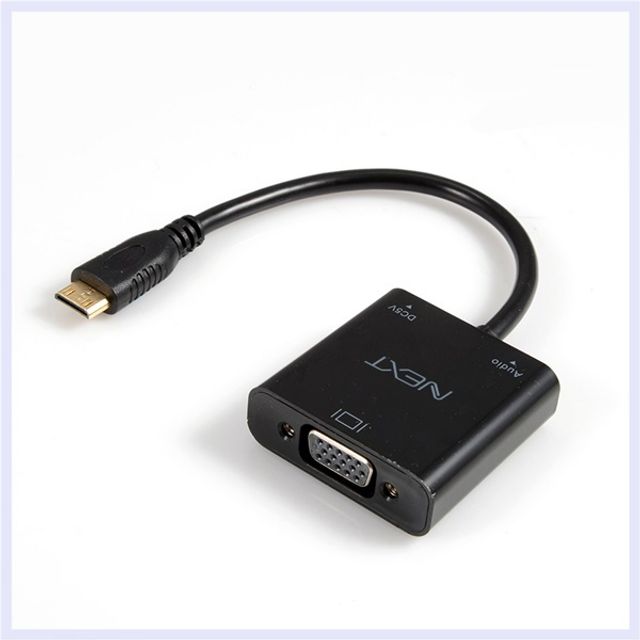 NEXT-2416HVC-MN 미니HDMI to VGA변환컨버터