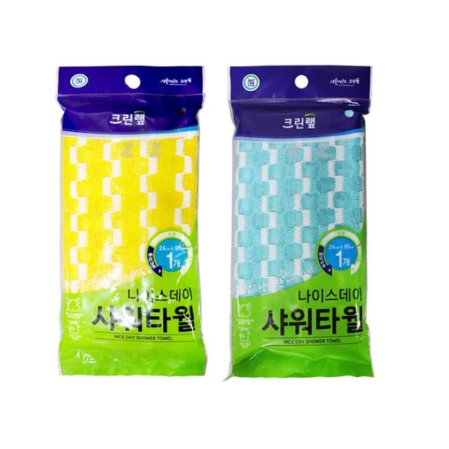 나이스데이 샤워 타월 1p 거품 목욕 용품 샤워타올 샤
