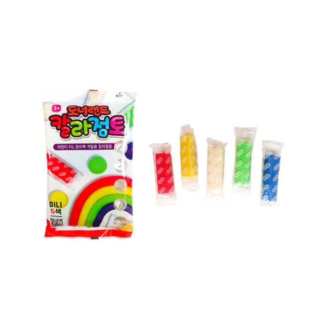 도너랜드 1500칼라점토 OPP 25g 5색 - 36906
