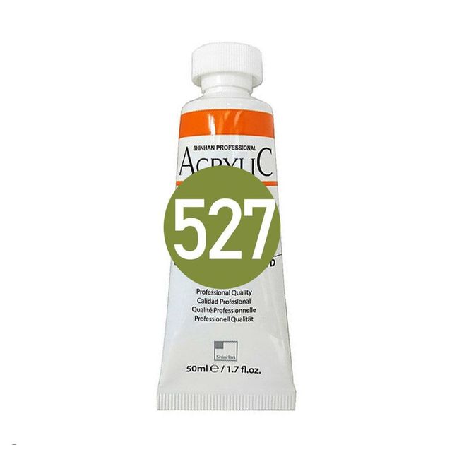 오피스용품 문구 아크릴물감 50ml NO.527 샙그린 3개
