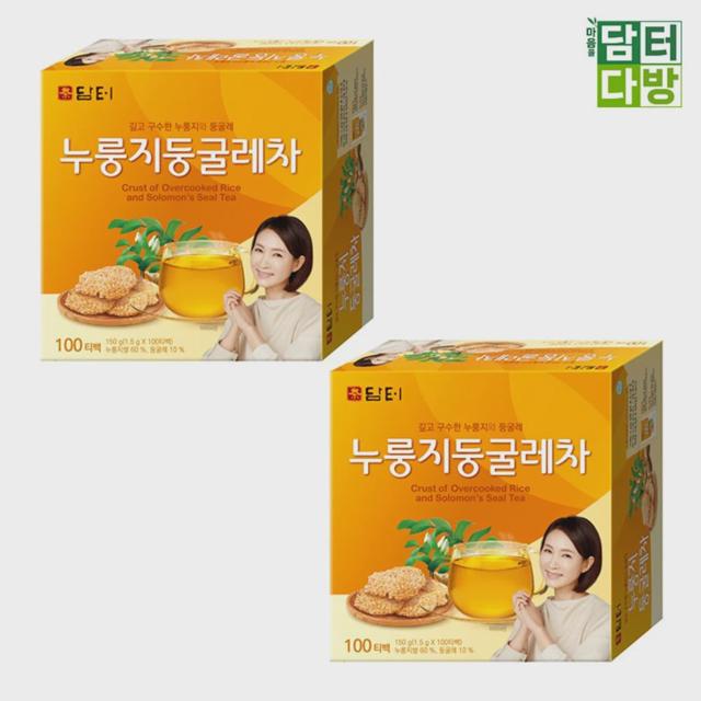 (무배 / 원플러스원) 담터 누룽지둥굴레차 100티백