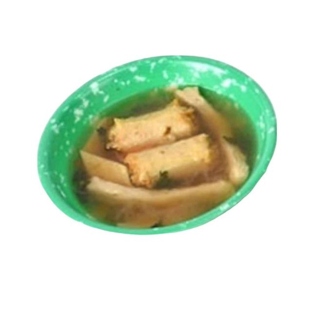분식그릇 멜라민 쑥색 우동그릇 소