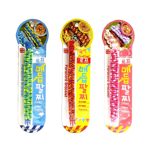 로프 매듭 팔찌(랜덤 5개)