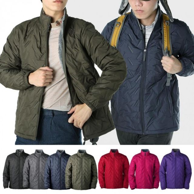 안감 누빔 퀼팅 점퍼 아웃도어 방한 작업복 숏패딩 남녀공용 겨울 야상 자켓
