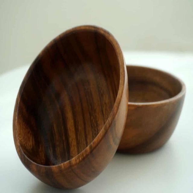 원목 다용도볼 15.5cm, 샐러드볼 간식접시