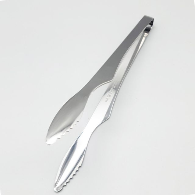삼겹살 라면 캠핑집게 일본산 타나베 스탠드형 스텐 고기 집게 24cm