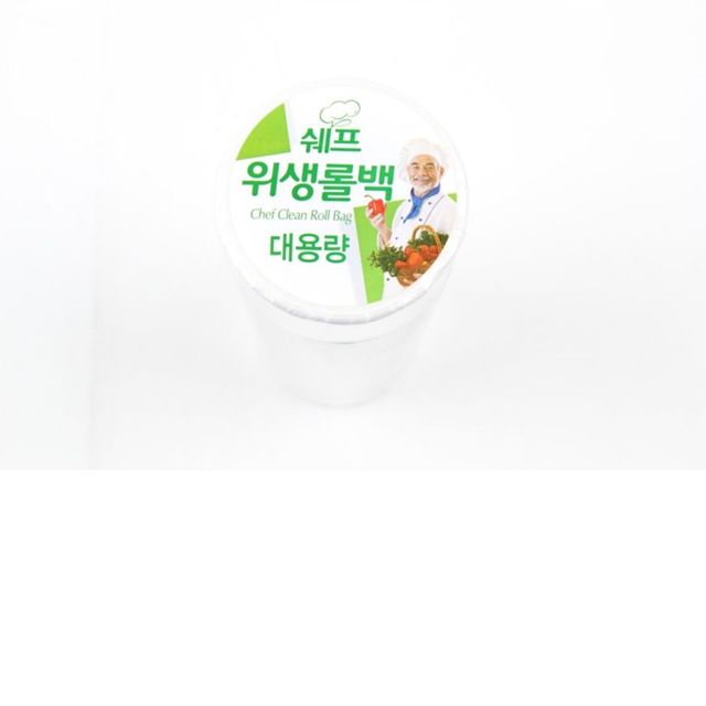 쉐프 위생롤백 25x35cm 500매 대용량 위생 비닐봉투 세트