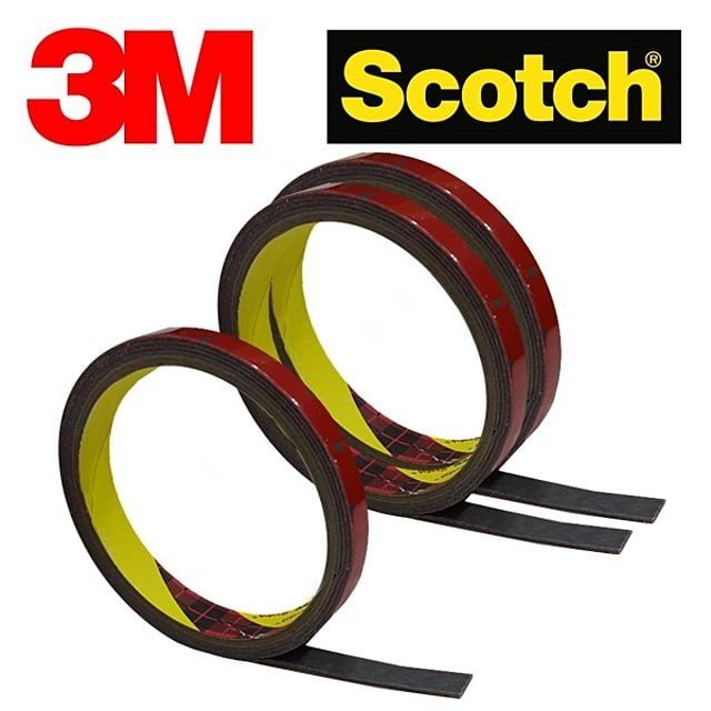 차량용 3M 강력테이프 8mm x 1M 3개
