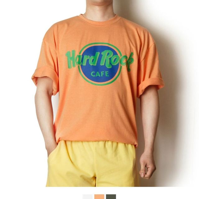 기본 20대 반팔면티 남자 여성 반팔티 면티 라운드넥