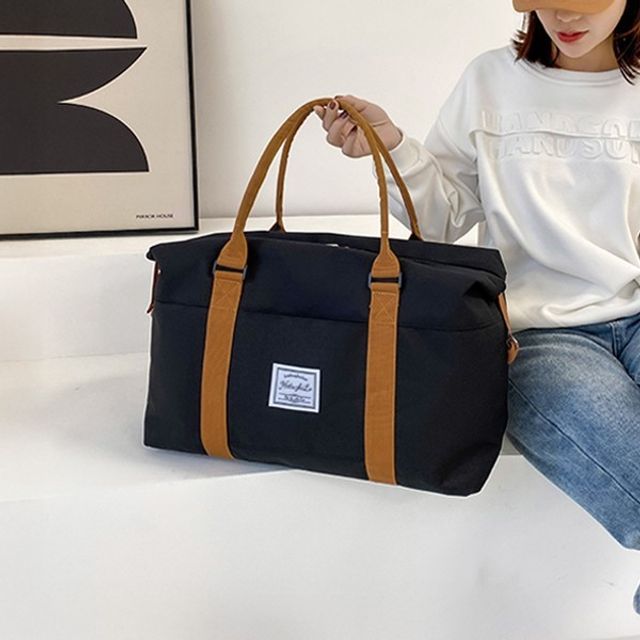 데일리 보스톤백 통가죽여행가방 무지백 남성이