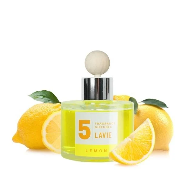 향기뿜뿜 차량방향제 디퓨저 50ml 레몬