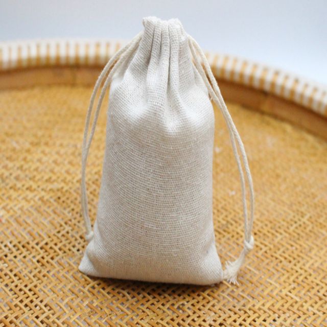 린넨 광목천 파우치 20X25 주머니
