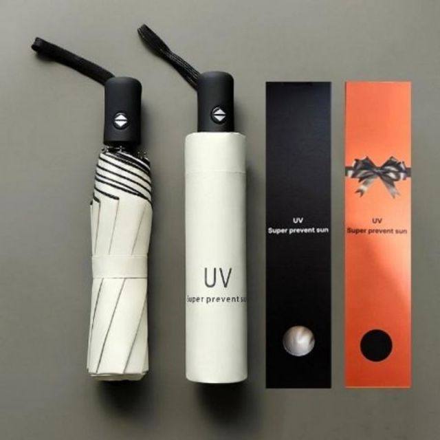 단우산 접이식 3단 초경량 자동 우산 장마철 자외선차단