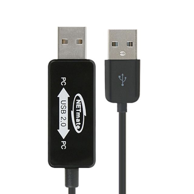USB to USB 데이터 컨버터 KM-011 블랙 1.5M