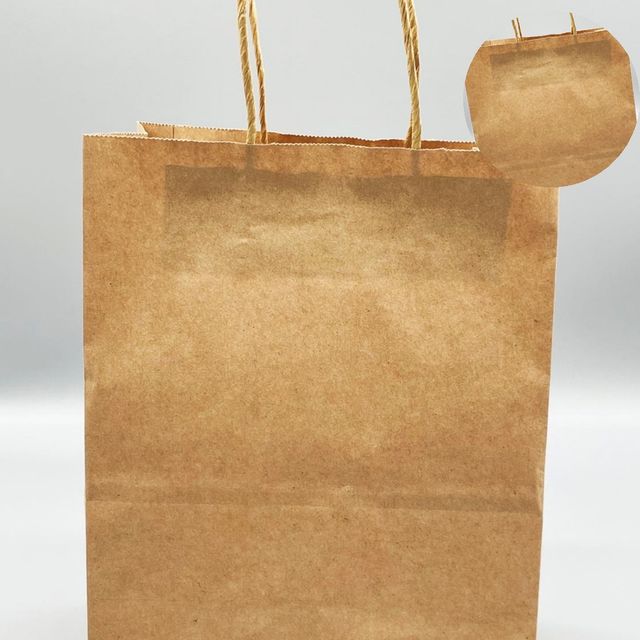 종이쇼핑백 선물종이가방 크라프트 쇼핑백 21 x 15