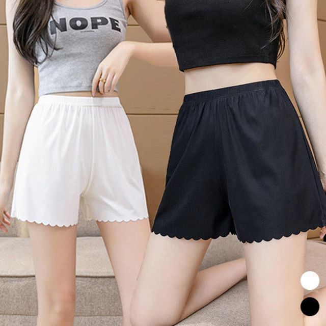빅사이즈 보정 압박 속옷 얇은 2부바지 속치마 여자