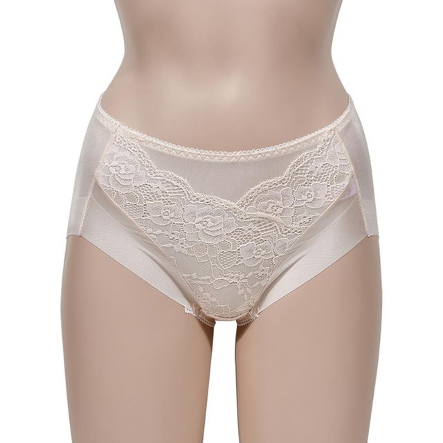 은은하고 고급스러운 레이스 여 햄팬티 예쁜속옷 심플