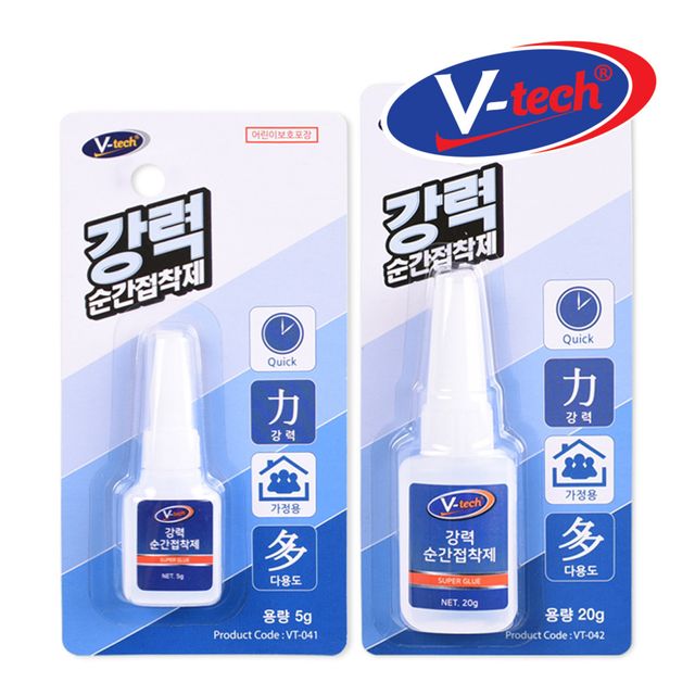 V텍 타일 순간접착제 도자기용 강력 순간접착제