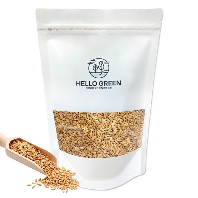 헬로우그린 볶은 통귀리 700g(팩)