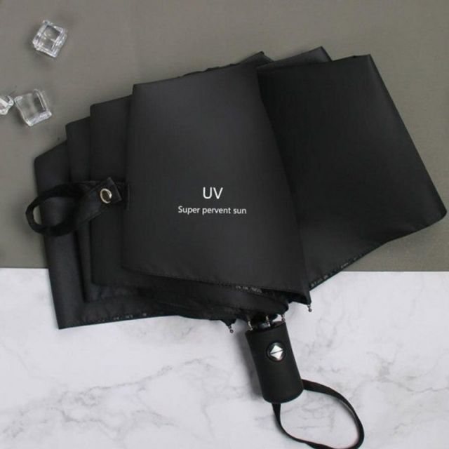 3단 자동우산 접이식 암막 단우산 블랙