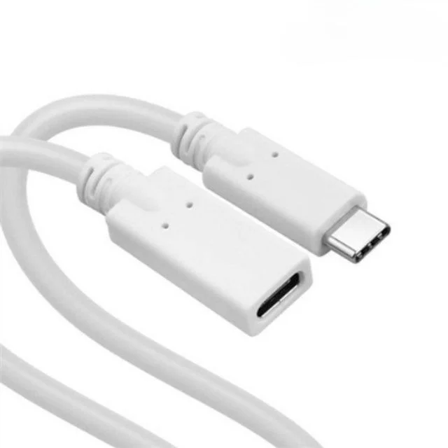 usbc 타입 연장 케이블 60W 타입 연장 케이블 3.1 연장선 확장 데이터 영상 고속 젠더 충전
