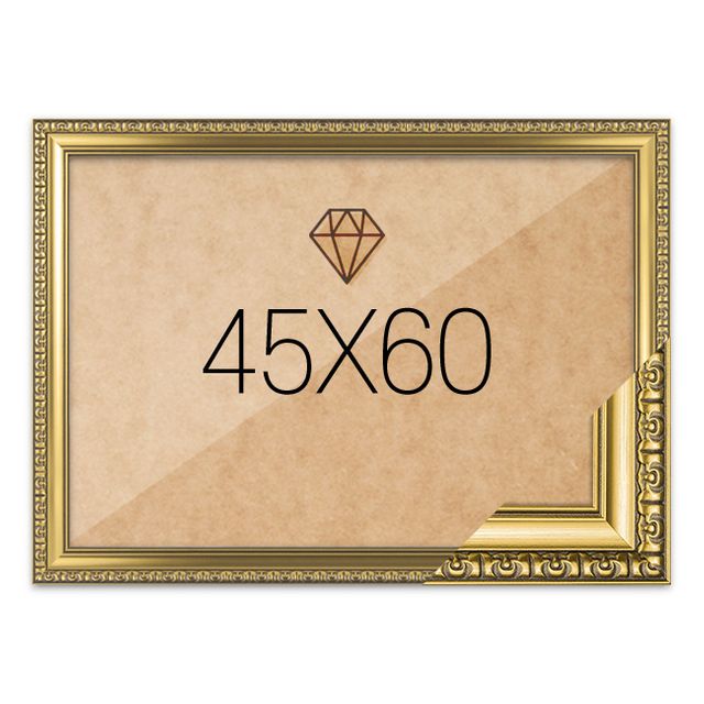 보석십자수액자 45x60 고급형 댄디골드