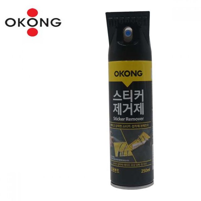 오공 접착제 스티커 제거제 헤라일체형 250ml 스티커