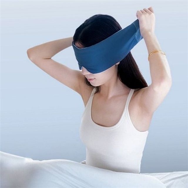 편안한 수면 안대 부드러운 암막 안대 기내용 여행용 휴대용 낮잠