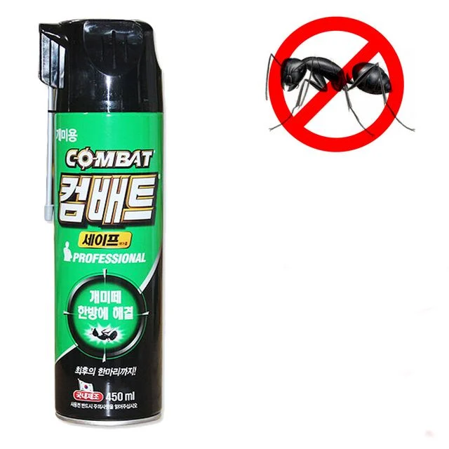 컴배트 뿌리는 에어졸 개미 제거제 450ml