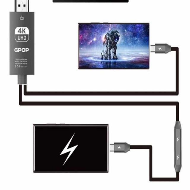 HDMI 미러링 케이블 노트북 모니터 연결선