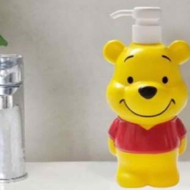 곰돌이푸 디스펜서 주방세제통 샴푸공병 500ml