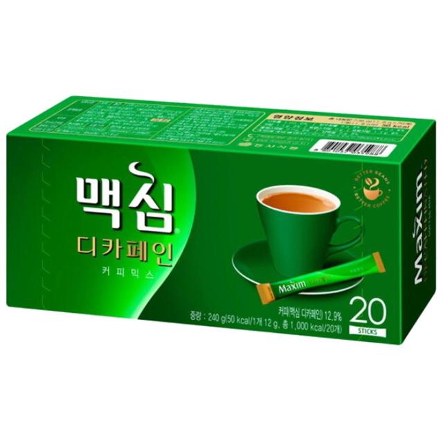 동서 맥심 디카페인 커피믹스 20T