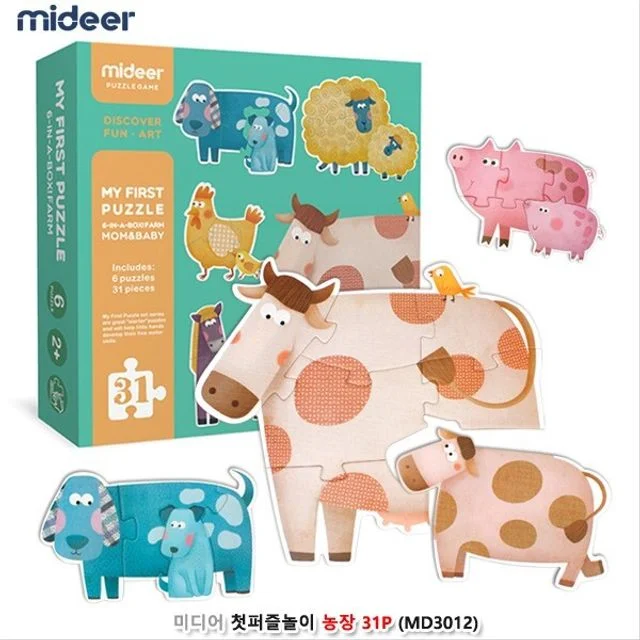 미디어 첫퍼즐놀이 농장31P MD3012