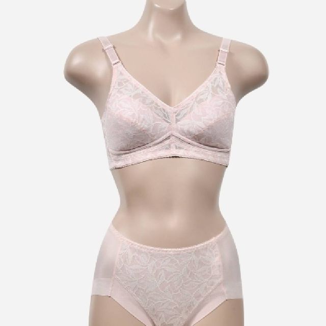 여자 노와이어 브래지어 팬티세트 여름 팬티 브라세트