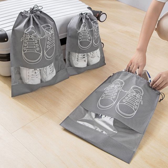 여행용 신발 보관 파우치 여행 신발 정리 가방 5P