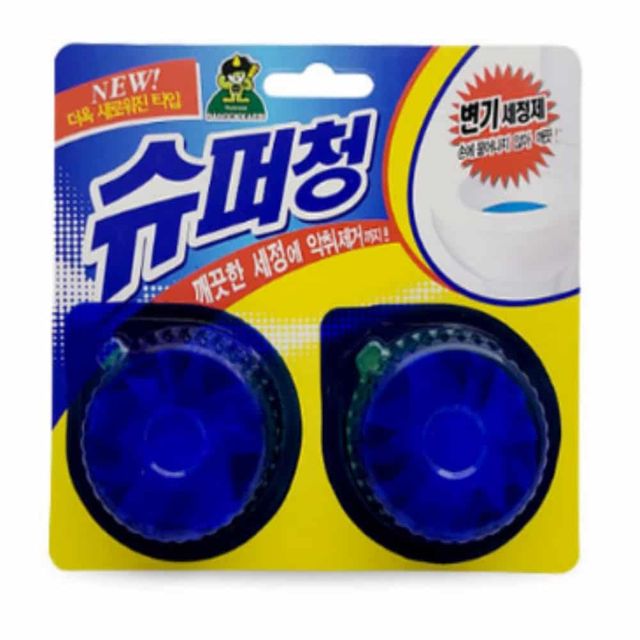 변기세정제 2개입 변기파란물 변기청소세정