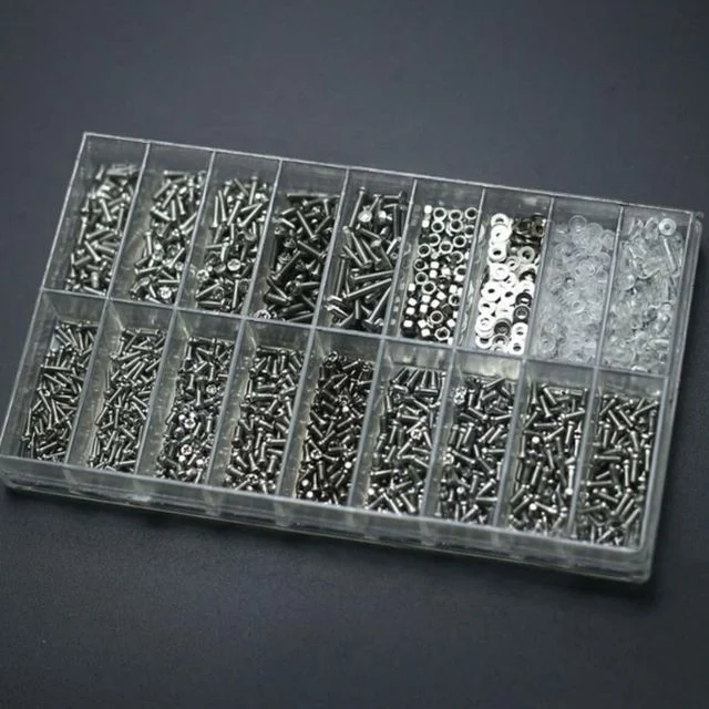 시계 안경 나사 18종 부품 박스 세트 1000pcs 부속