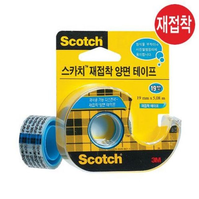 3M)재접착 양면테이프(238/19x5.08m)