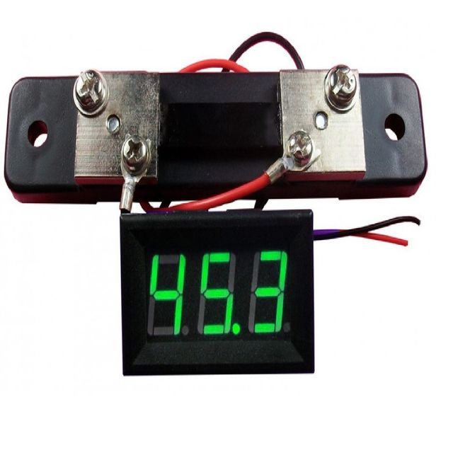 LED Current Meter 50A (Green) (HP2432)