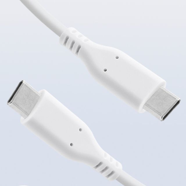 USB2.0 케이블 2m 화이트 C타입충전케이블 USBATOC케이블 PC연결케이블 USB2.0케이블 USBA케이블