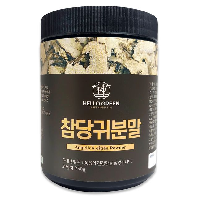 헬로우그린 국산 참당귀 분말 250g(통)