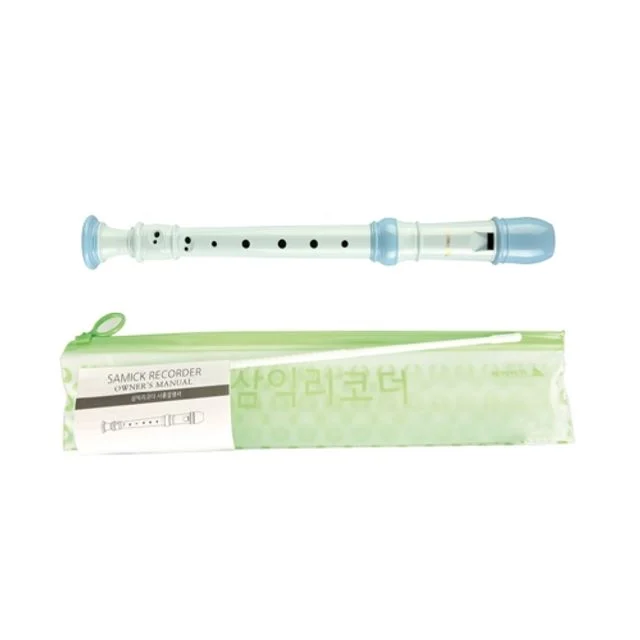 혜명몰 삼익 6000 리코더 SRG-50B 파랑 저먼식 - 박스 (100개입) 초등리코더 학교리코더 음악준비물 피리