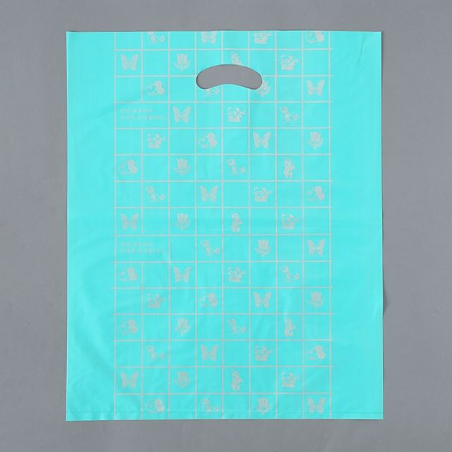 업소용 재활용 분리수거 100p 비닐봉투 민트 50x40
