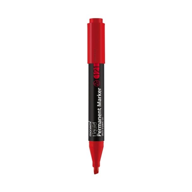 혜명몰 모나미 생잉크유성매직121 적색 / 사각닙 - 박스 (480개입) 모나미마커펜 MARKER 유성마커 MAGICPEN