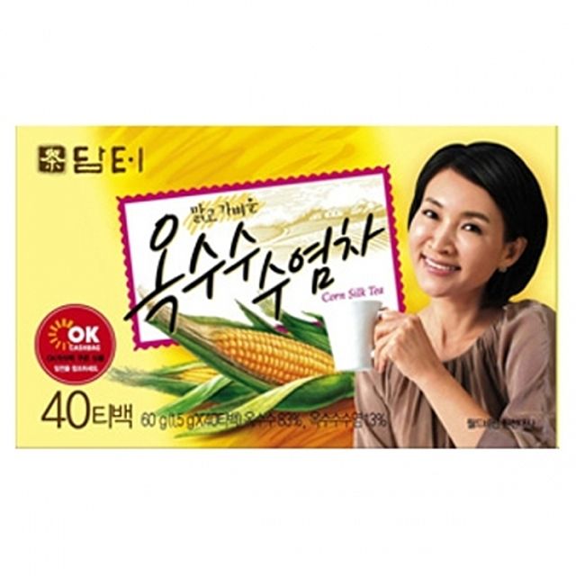 담터 옥수수수염차 40T - 부드러운 맛과 건강한 수분 관리