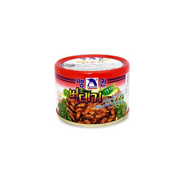 펭귄 번데기 가미 통조림 캔 술안주 영양간식 130g