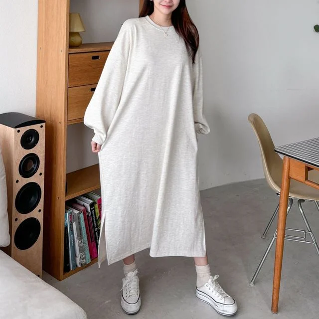 빅사이즈 빅박시 롱 원피스 ar24117