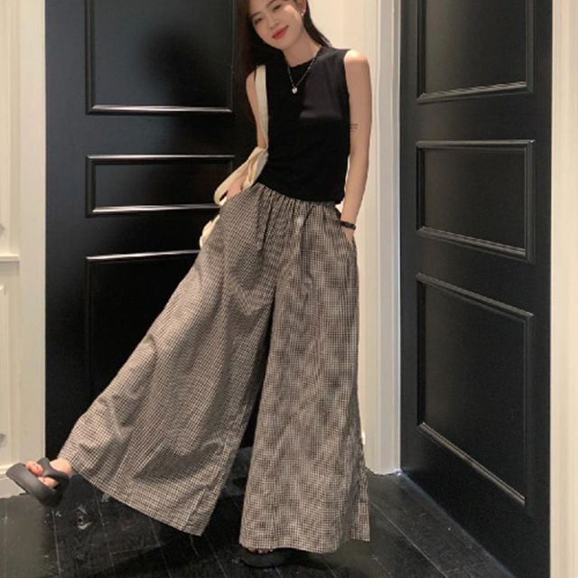 스판 신상 면바지 루즈핏 긴바지 밴딩 빅사이즈 면