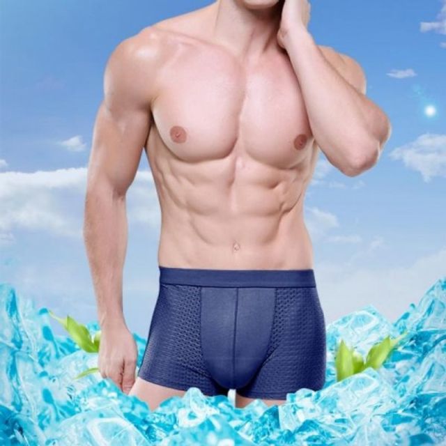 남자팬티 사각팬티 드로즈 쿨 아이스 남자 펀칭 냉감 심리스