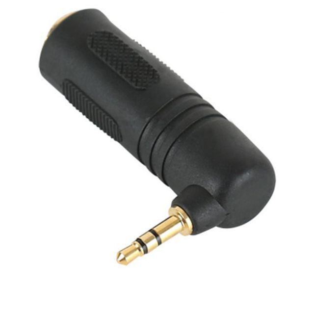 NETmate NM JR06 3.5M 5.5F 스테레오 꺾임 젠더